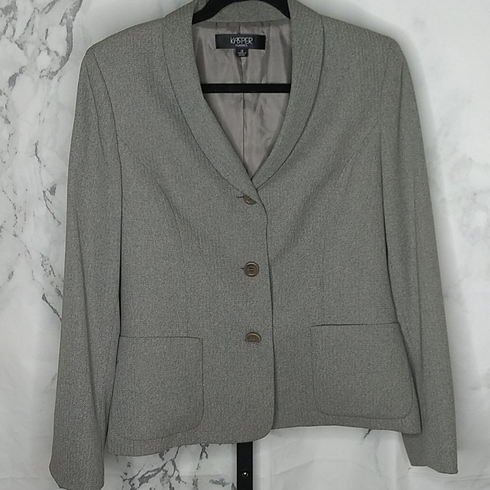 Kasper 2 piece blazer and skirt